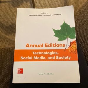 Annual Editions Technologies, Social Media, and Society 23E
